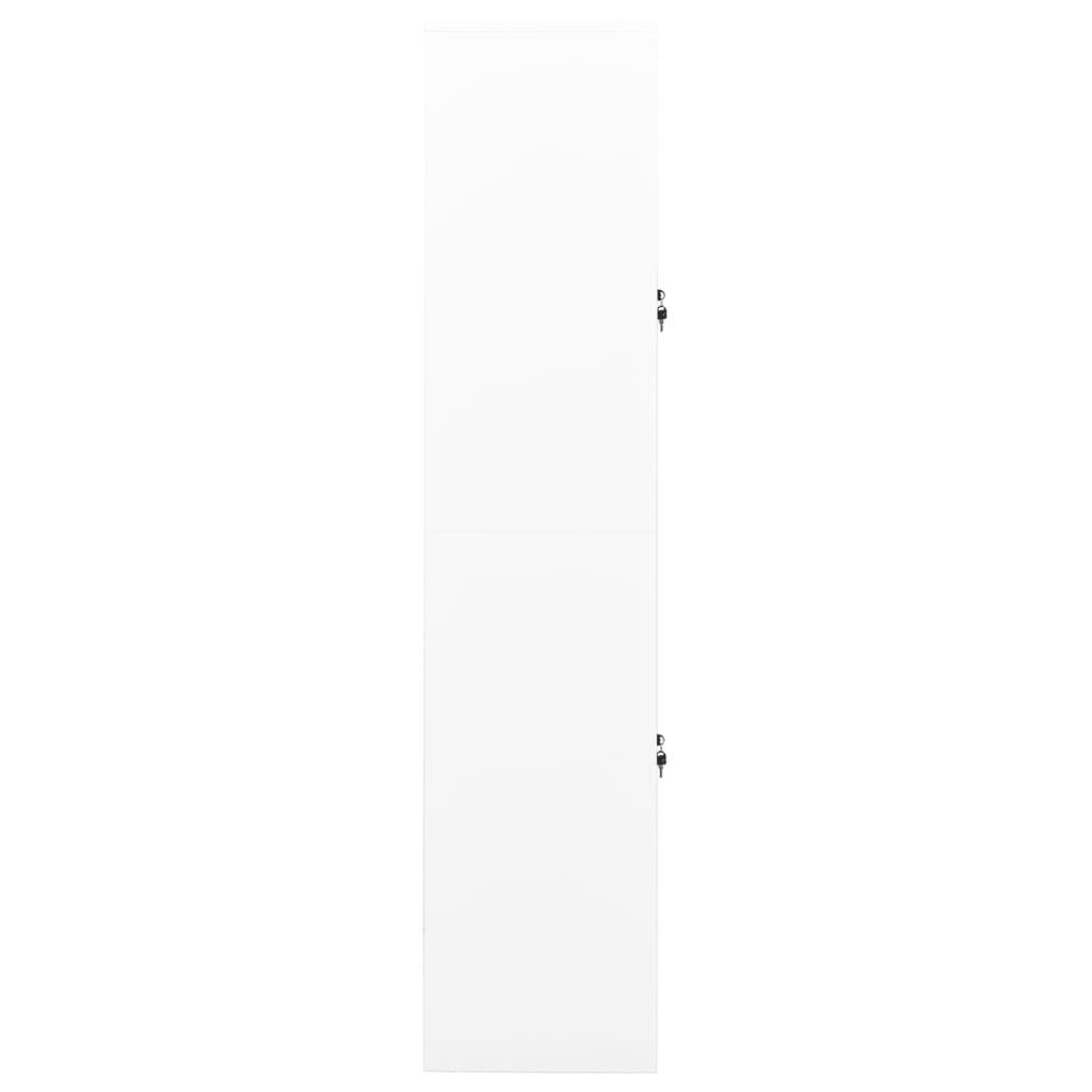 Biuro spintelė, 90x40x180 cm, balta kaina ir informacija | Svetainės spintelės | pigu.lt