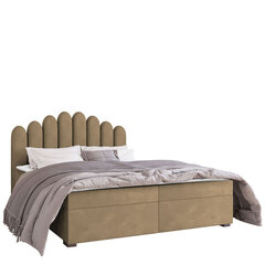 Кровать Beretini 140x200 см, светло-коричневая цена и информация | Кровати | pigu.lt
