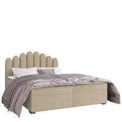 Кровать Beretini 140x200см, бежевая цена и информация | Кровати | pigu.lt