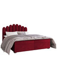 Кровать Beretini 180x200 см, красная