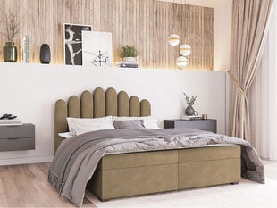 Кровать Beretini 180x200см, светло-коричневая цена и информация | Кровати | pigu.lt