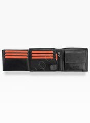 Vyriška odinė pininginė Pierre Cardin, juoda kaina ir informacija | Vyriškos piniginės, kortelių dėklai | pigu.lt