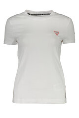 Moteriški marškinėliai Guess Jeans W1YI0ZJ1311, balti kaina ir informacija | Marškinėliai moterims | pigu.lt