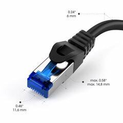 RJ45, 20 m kaina ir informacija | Kabeliai ir laidai | pigu.lt