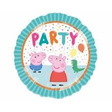 Folijos balionas 18 colių CIR - Peppa Pig Party цена и информация | Шарики | pigu.lt