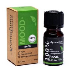 Bazilikų eterinis aliejus Aromafume Mood Plus, 10 ml kaina ir informacija | Eteriniai, kosmetiniai aliejai, hidrolatai | pigu.lt