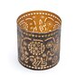Atmosferinis šviestuvas-žvakidė Mandala Elephant, 10 cm kaina ir informacija | Žvakės, Žvakidės | pigu.lt