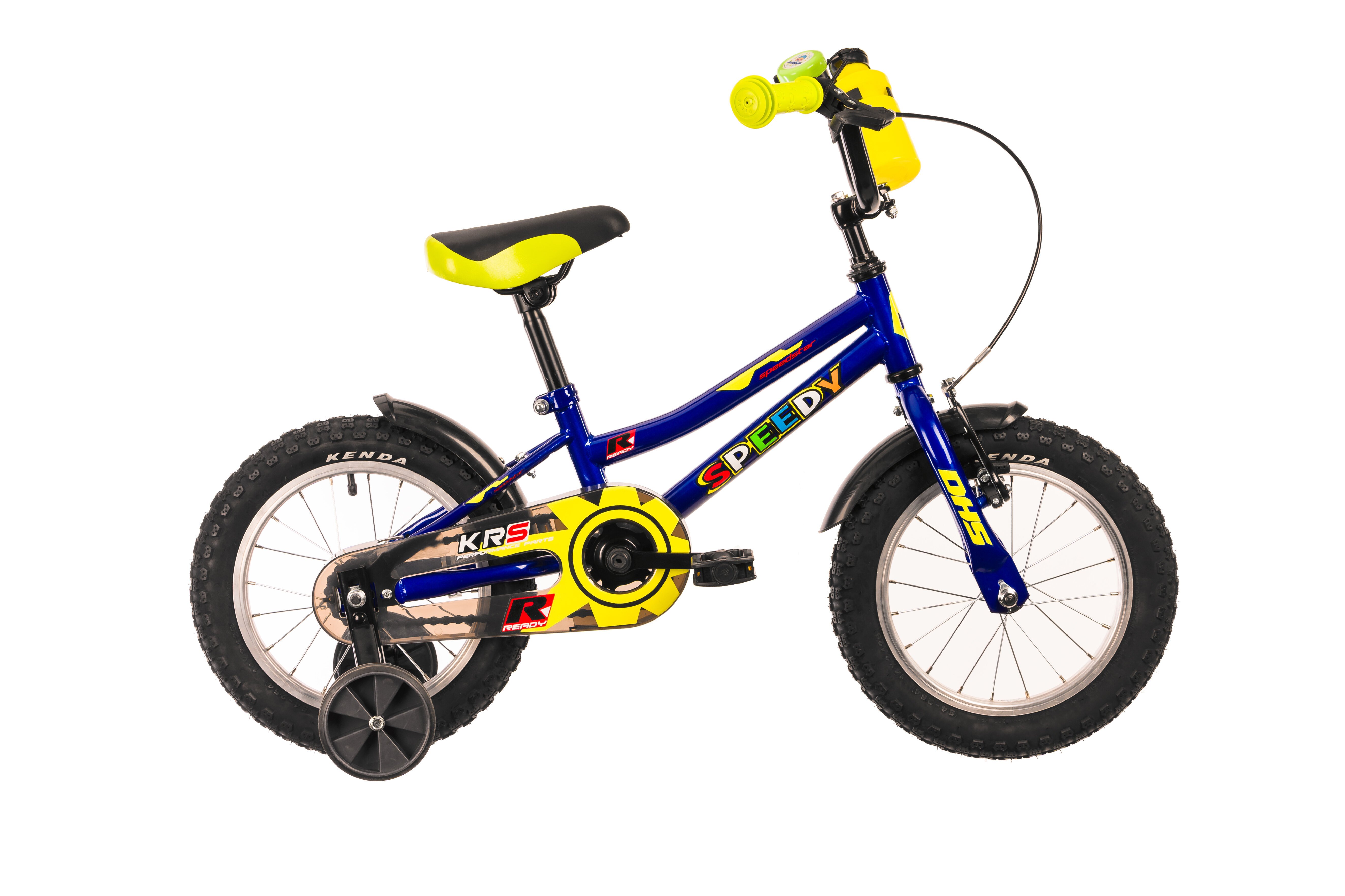 Велосипед детский DHS Speedy 1401 14", синий цена | pigu.lt