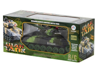 Nuotoliniu būdu valdomas tankas War Tank 9995 2,4 GHZ, žalias kaina ir informacija | Žaislai berniukams | pigu.lt