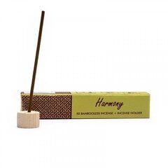 Травяные благовония Harmony с курильницей, 50 шт. цена и информация | Ароматы для дома | pigu.lt