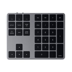 Клавиатура от Satechi, беспроводная, для 3 гаджетов – Раскладка клавиатуры: английский (американский), серый цена и информация | Клавиатуры | pigu.lt