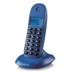 Motorola C1001LB, mėlynas kaina ir informacija | Stacionarūs telefonai | pigu.lt