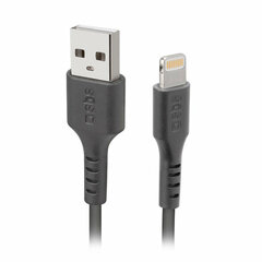 SBS TECABLEUSBIP589K, USB - Lightning kaina ir informacija | Laidai telefonams | pigu.lt