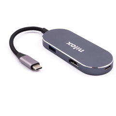 Док-станция Nilox NXDSUSBC01 цена и информация | Адаптеры, USB-разветвители | pigu.lt