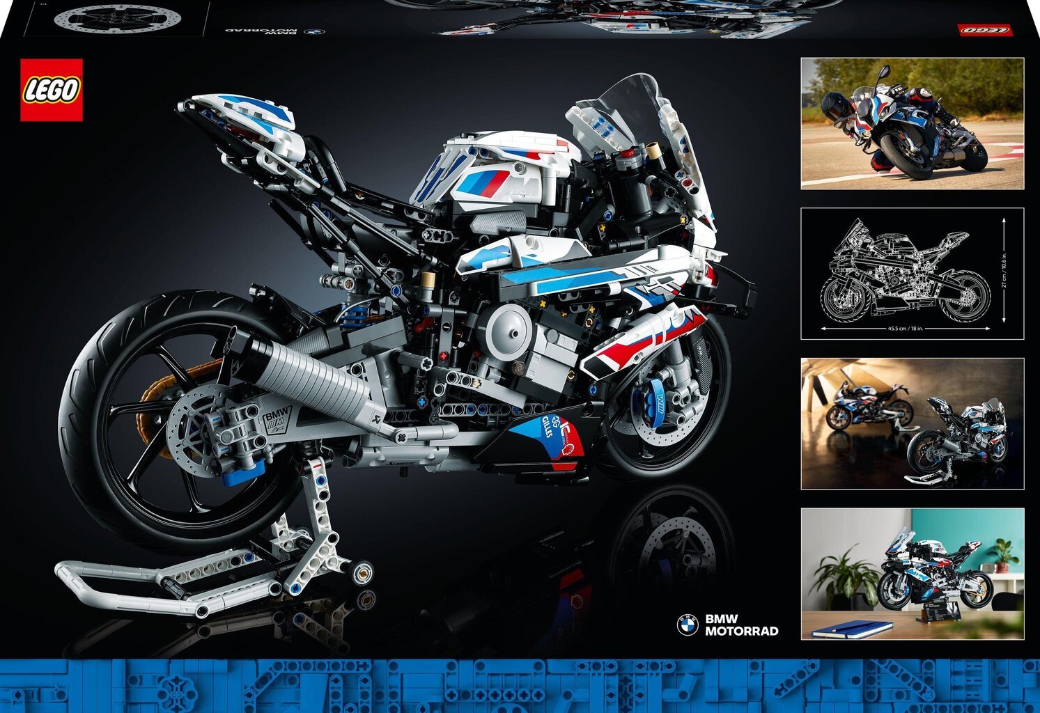 42130 LEGO® Technic BMW M 1000 RR kaina ir informacija | Konstruktoriai ir kaladėlės | pigu.lt