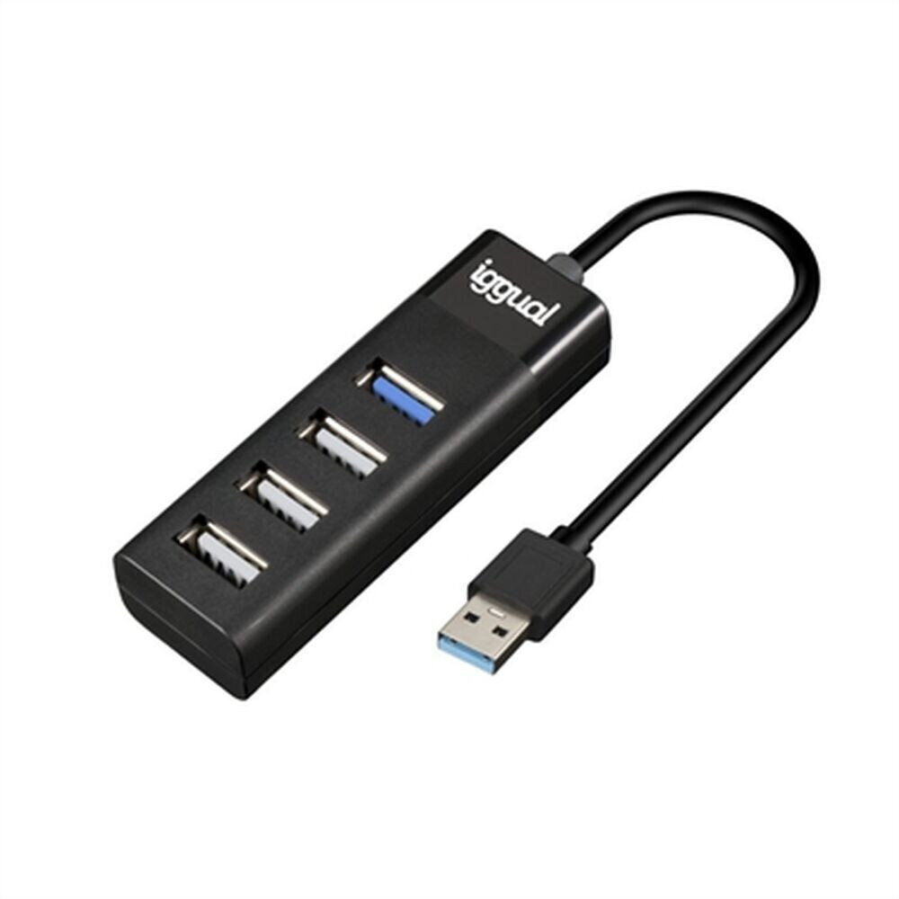 Iggual IGG317686 kaina ir informacija | Adapteriai, USB šakotuvai | pigu.lt