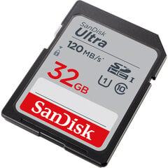 Карта памяти SDHC SanDisk SDSDUN4 32 GB цена и информация | Карты памяти для телефонов | pigu.lt