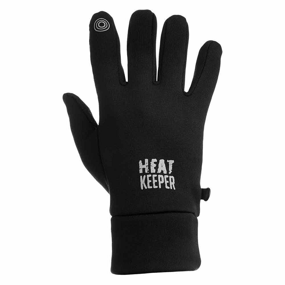 Pirštinės liečiamam ekranui vyrams Men Thermo Heatkeeper gloves techno, juodos kaina ir informacija | Vyriški šalikai, kepurės, pirštinės | pigu.lt