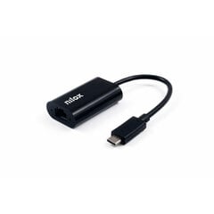 Адаптер Gigabit Nilox USB-C/RJ45 цена и информация | Адаптеры, USB-разветвители | pigu.lt