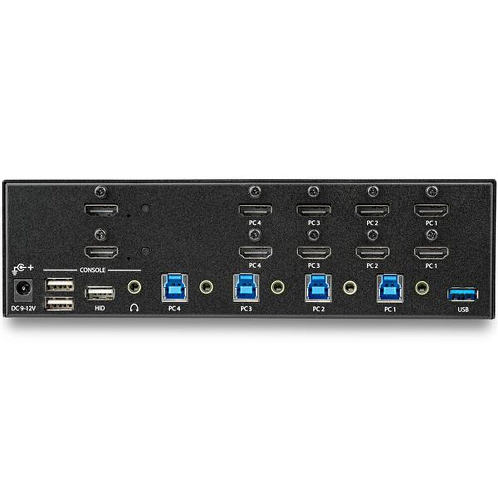 StarTech 4 Port HDMI KVM Switch - 4K 30Hz kaina ir informacija | Adapteriai, USB šakotuvai | pigu.lt