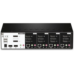 Šakotuvas Trendnet TK-440DP DKVM-4U, KVM / audio / USB switch kaina ir informacija | Adapteriai, USB šakotuvai | pigu.lt