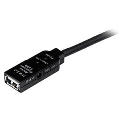 Startech USB2AAEXT25M, USB kaina ir informacija | Kabeliai ir laidai | pigu.lt