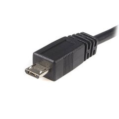 Micro USB UUSBHAUB3M USB A Micro USB B kaina ir informacija | Kabeliai ir laidai | pigu.lt