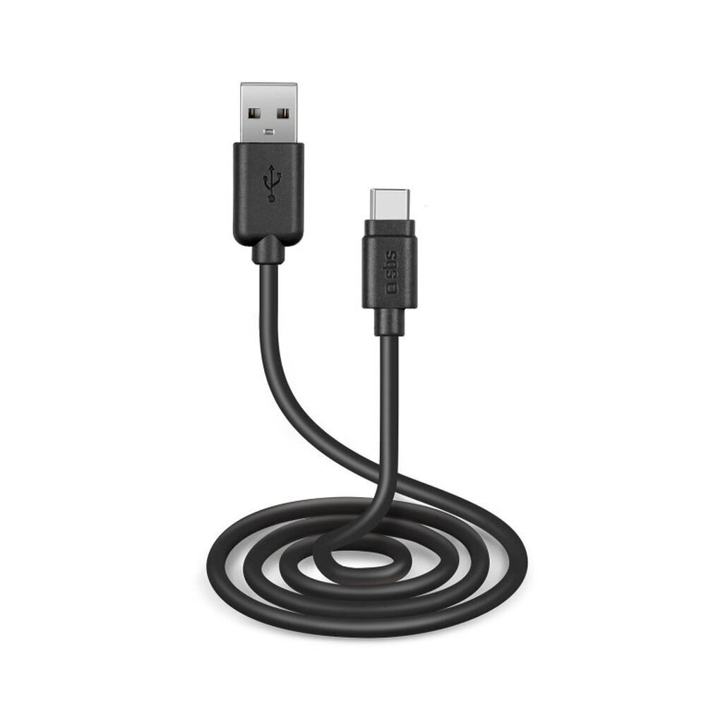 SBS TecabletC3MTK, USB A 2.0 - USB C, 3 m kaina ir informacija | Kabeliai ir laidai | pigu.lt