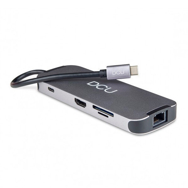 3 lizdų USB šakotuvas DCU HDMI kaina ir informacija | Adapteriai, USB šakotuvai | pigu.lt