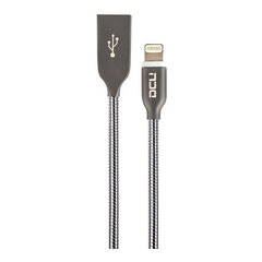 Кабель USB—Lightning DCU Серый (1M) цена и информация | Кабели для телефонов | pigu.lt