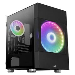 Блок полубашня Micro ATX Mars Gaming ATOMICBK LED RGB Чёрный цена и информация | Корпуса | pigu.lt