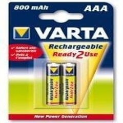 Įkraunamos baterijos Varta 220837 1,2 V 800 mAh AAA kaina ir informacija | Elementai | pigu.lt