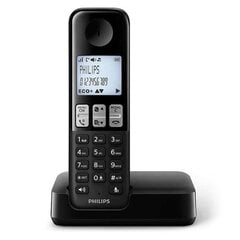 Philips D2501B, черный цена и информация | Стационарные телефоны | pigu.lt