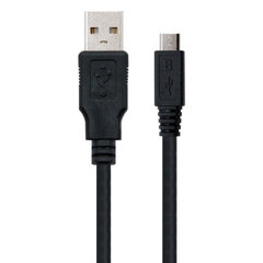 Нано кабель 10.01.0501, USB 2.0 A / Micro USB B, 1.8 м цена и информация | Кабели и провода | pigu.lt