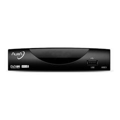 TDT Aura ARIES T2 HDMI USB 2.0 Чёрный цена и информация | ТВ-антенны и аксессуары к ним | pigu.lt
