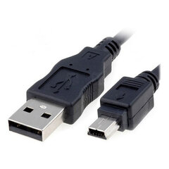 Nanocable 10.01.0402, USB 2.0 A /Mini USB B, 1,8 m kaina ir informacija | Kabeliai ir laidai | pigu.lt