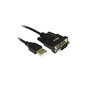 Approx! APPC27, DB9M/USB-A, 0.75 m kaina ir informacija | Kabeliai ir laidai | pigu.lt