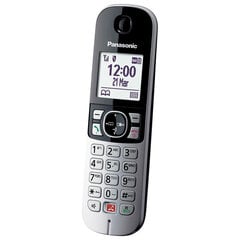 Panasonic KX-TGA685EXB, серебристый цена и информация | Стационарные телефоны | pigu.lt