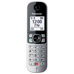Panasonic KX-TGA685EXB, sidabrinis kaina ir informacija | Stacionarūs telefonai | pigu.lt