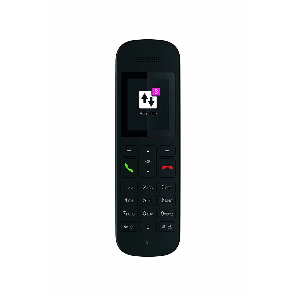 Telecom Speedphone 12, juodas kaina ir informacija | Stacionarūs telefonai | pigu.lt