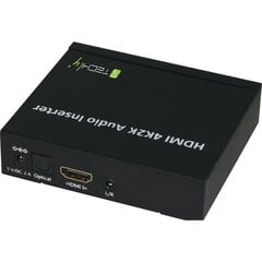 Garso keitiklis Techly HDMI 2K4K audio HDMI/TOSLINK/AUDIO stereo L/R kaina ir informacija | Techly Kompiuterinė technika | pigu.lt