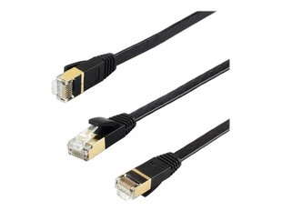 Edimax EA8-050SFA interneto kabelis juodas 5 m Cat8 U/FTP (STP) kaina ir informacija | Kabeliai ir laidai | pigu.lt
