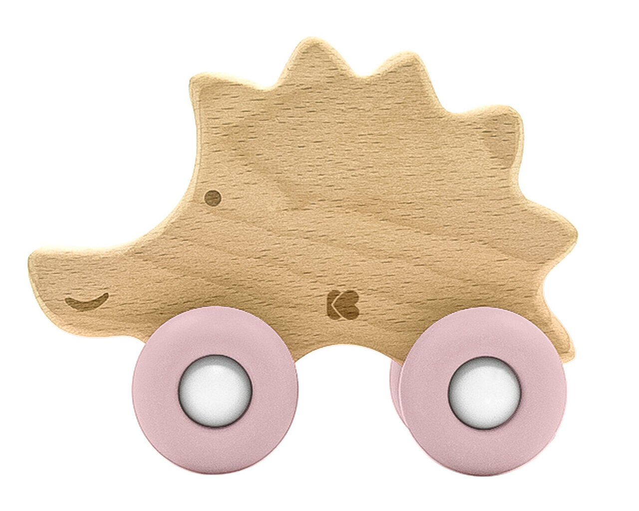 Traukiamas žaislas Kikka Boo Ežiukas, rožinis kaina ir informacija | Žaislai kūdikiams | pigu.lt