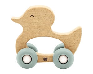 Traukiamas žaislas Kikka Boo Ančiukas, žalias kaina ir informacija | Žaislai kūdikiams | pigu.lt