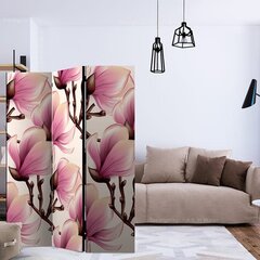 Pertvara Blooming Magnolias kaina ir informacija | Širmos, kambario pertvaros | pigu.lt