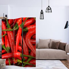 Pertvara chilpepper background kaina ir informacija | Širmos, kambario pertvaros | pigu.lt