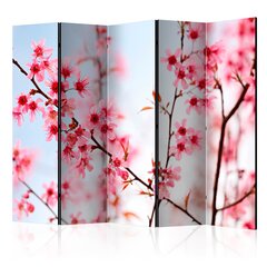 Ширма - Symbol of Japan sakura flowers [Комнатные перегородки] цена и информация | Мобильные стенки | pigu.lt
