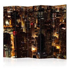 Ширма City by night Chicago, USA цена и информация | Мобильные стенки | pigu.lt