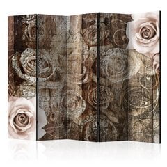 Ширма Old Wood & Roses цена и информация | Мобильные стенки | pigu.lt