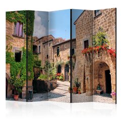 Ширма - Tuscan alley [Комнатные перегородки] цена и информация | Мобильные стенки | pigu.lt